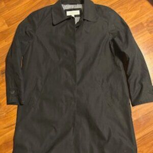 Liz Claiborne Jacket/Raincoat, black, size L